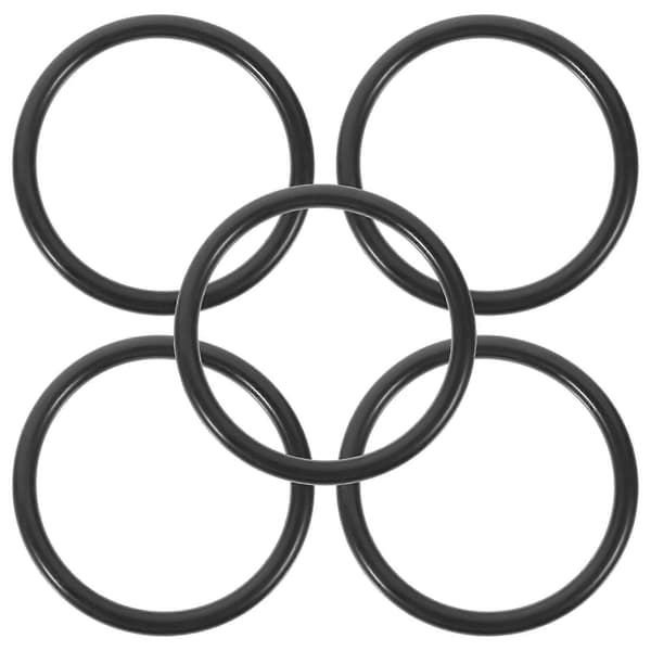 5 stk. Gummimatter Krystall Syngebolle Base Lydbolle Matte Lydbolle O-ring