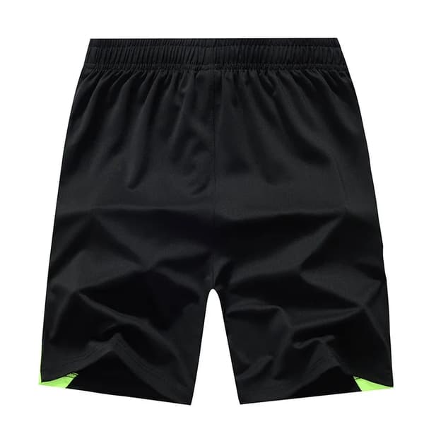 Plus Size Sportshorts för män Mesh Stretch Sommarbyxor Red L