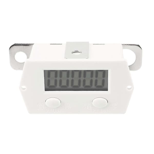 LCD Digital 0-99999 Teller 5 Siffer Pluss OPP Måler + Nærhetsbrytersensor med Magnet