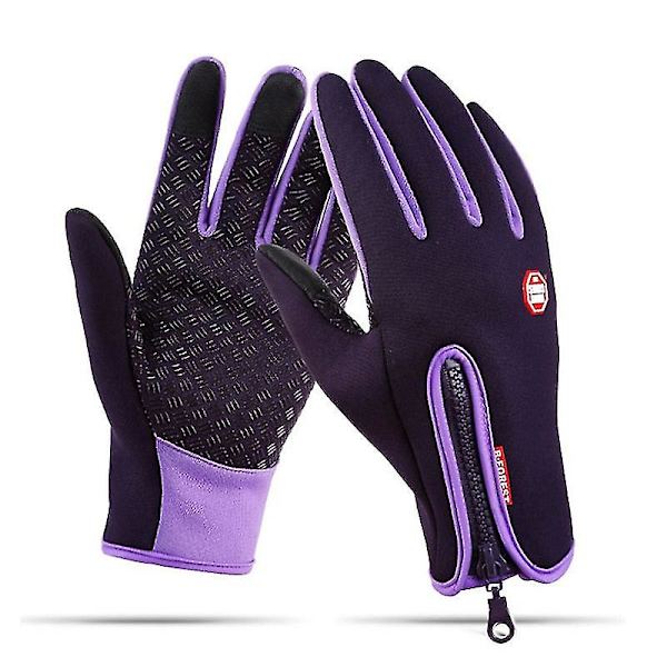 Vinterhandskar Vattentät thermal pekskärm Thermal vindtät varma handskar kallt väder Löpning Sport Fotvandring Skidhandskar 8 Xl