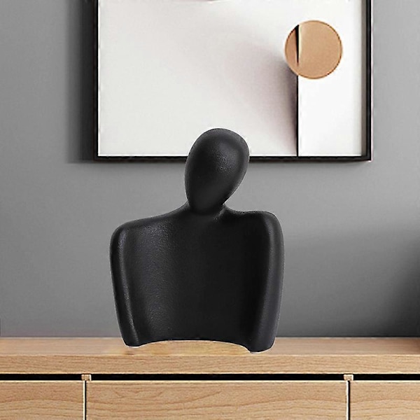 Abstrakt Par Dekoration Minimalistisk Delikat Keramisk Abstrakt Älskare Kram Ornament för Vardagsrum Qinhai