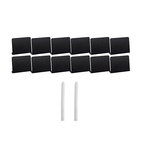 20-pack 4x3 tum Mini Tavelskyltar för Krita - Mat - Fest - Buffé - Bordsskyltar