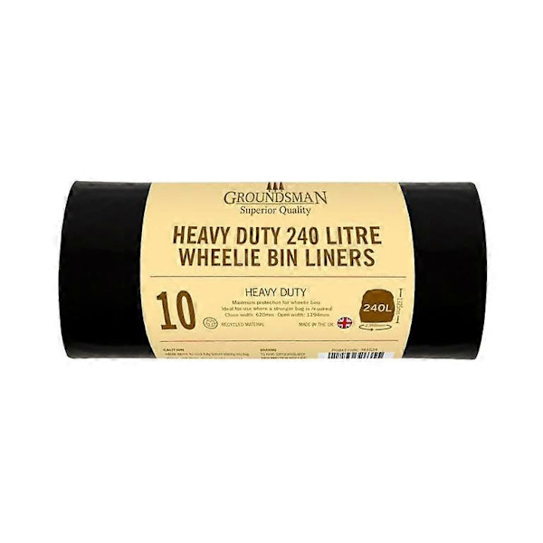 Groundsman Soptunnefoder på Rulle (10-pack)