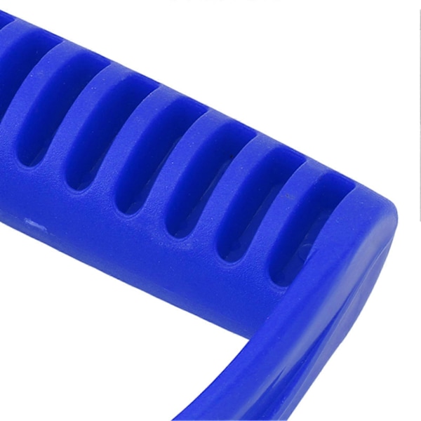 Spadehåndtak Plast 32mm Indre Diameter D-grep Håndtak Spadehåndtak Erstatning for Snøskuffe Graving Raking Blå
