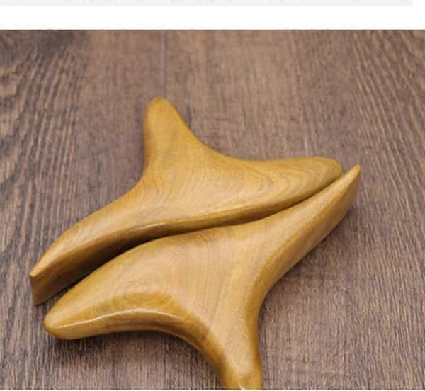 Lymfedrænage Paddle Træskraber Anti Cellulite Massageværktøj Dybvæv Triggerpunkt Massager