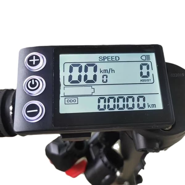 S866 Elektrisk Cykel LCD Display E-cykel Elektrisk Scooter Display Meter Kontrolpanel med Vandtæt