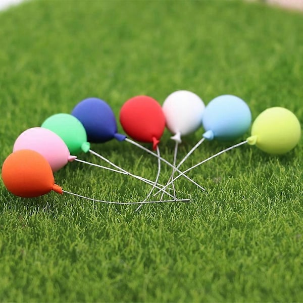 8 STK / Sett 1:12 Mini Hus Leke Simulering Ballong for Hagescene Dekorering 8 STK / Sett Ballong