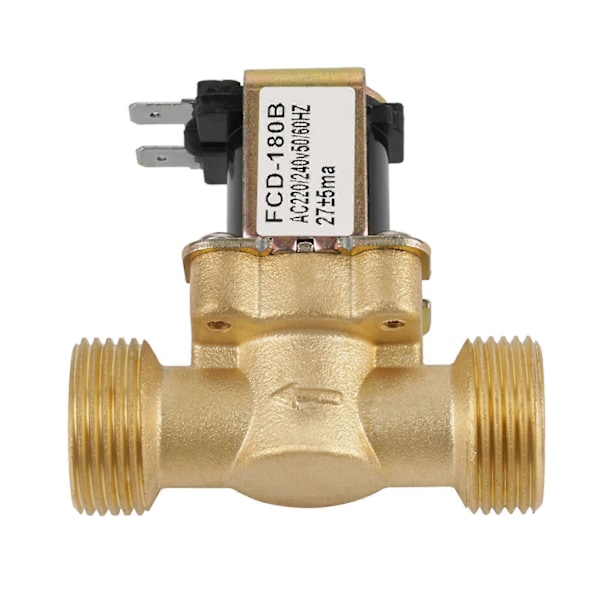 G3/4 2-tie vesituloventtiili N/C normaalisti suljettu paine sähköinen solenoidiventtiili AC 220V FCD180B