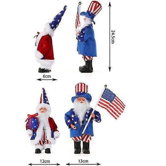 Uncle Sam Folkedukke, 4. juli Samleobjekter Dekorasjoner