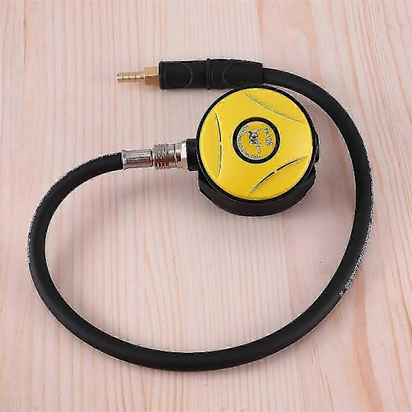 Scuba Diver Regulator Snorkeludstyr Trykreduktion 2. - Gul