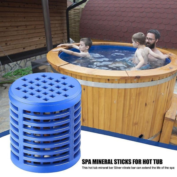 Spa-mineralstavar för spabadkar till badtunna Universal små mineraldelar patronstavar Hållbara spa-pinnar Tillbehör för spabadkar