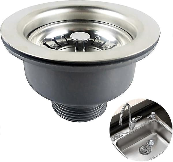 Diskho Kollektion 114mm Rostfri Diskho Silplugg Avfall 1\"