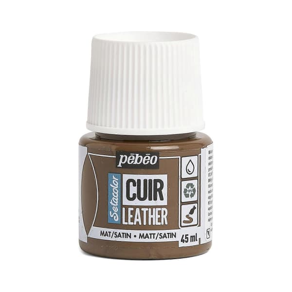 Pebeo Setacolor Läderfärg 45ml 18 Espresso Brown