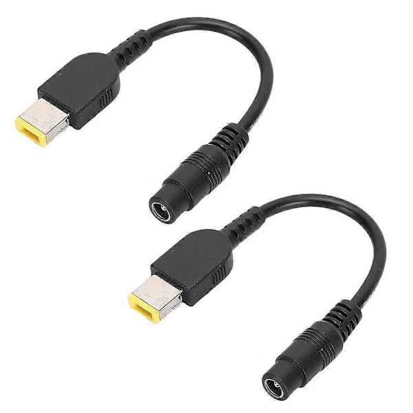 5,5x2,5 mm Strömomvandlarkabel Hona till Fyrkantig med Stift Passar Lenovo ThinkPad X1 Carbon YOGA 13