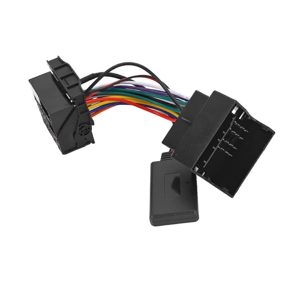 Audio Trådløs Bluetooth 5.0 Kabel 12 Pin AUX Ledningsnet Håndfri Mikrofon Erstatning til E60 E63 E64 E66 E81 E82 E70 E90