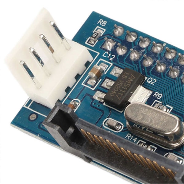 IDE - SATA -sovitin, 40-nastainen IDE - SATA -muunnin, 3,5 tuuman HDD IDE PATA -kiintolevysovitin 7-nastaisella virtajohdolla pöytäkoneille