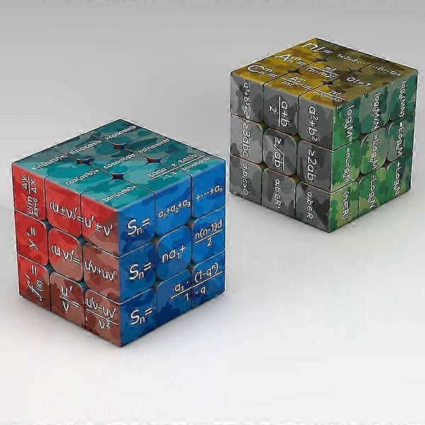 3x3x3 Magisk Puzzle Cube Matematik Kemi Element Cube Børnegaver Pædagogisk Legetøj