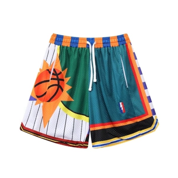 2023 Summer Mesh andningsbara basketshorts Sportshorts style 1 M