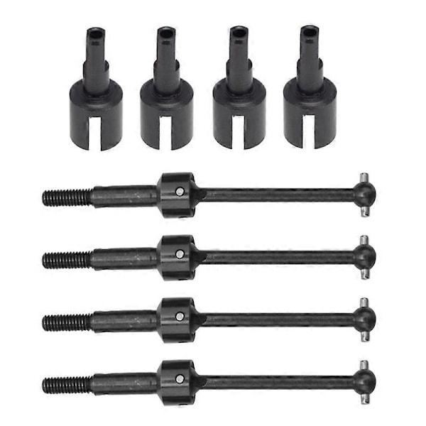 8 stk. Metalldrivaksel CVD og leddkopp differensialkopp for TT01 TT02 TT-01 1/10 RC Bil Oppgraderingsdel