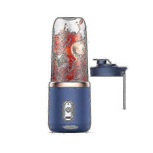 6 Blader Bærbar Automatisk Liten Elektrisk Juicer Smoothie Blender Juicer Kopp Fruktjuice Kopp Isknuser Matprosessor