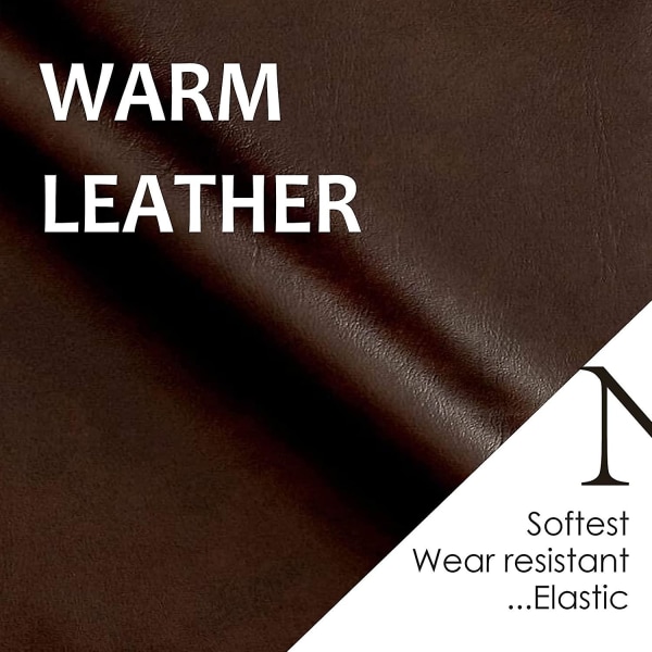 Crday Mens Läder Körhandskar - Full Touchscreen Vinter Varma Handskar Fleece Foder Present