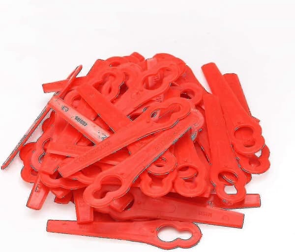 50 stk. reservedele til plæneklipperblade i plast, sort og Decker