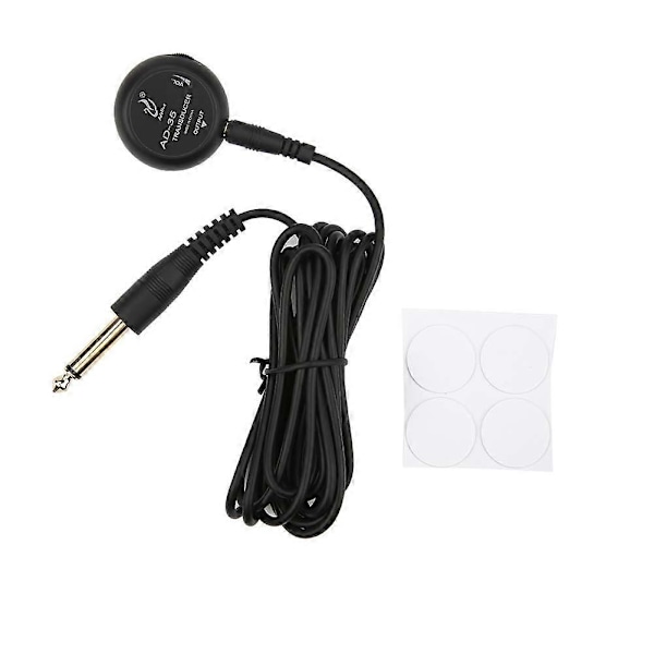 Mini Piezo Pickup Kontaktmikrofon Transducer för Akustisk Gitarr Violin Ukulele