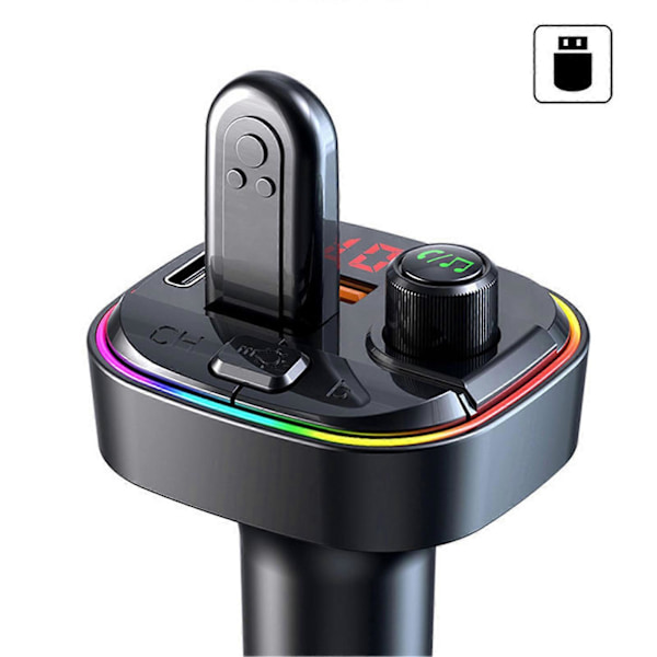 DC 6V12V Bluetooth 5.0 MP3-dekodermodul Digital Display Dubbelavkodning Trådlös Ljudmottagarmodul med Fjärrkontroll