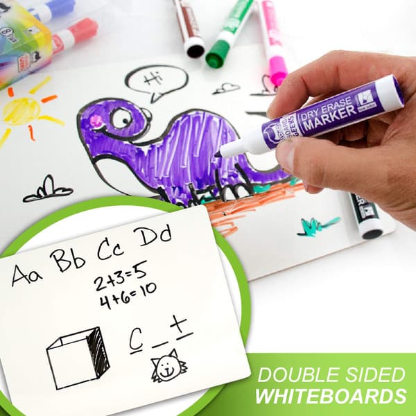 Dobbeltsidig Whiteboard Sett Flott