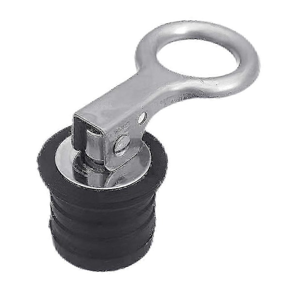 Veneen tyhjennystulppa ruostumatonta terästä, sopii 25/32 mm reikään