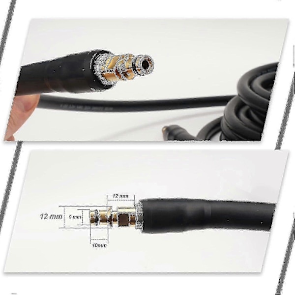 10m Painevesuriletku Korvaava Karcher K-sarjan painepesureille K2 K3 K4 K5 K6 K7 Click Plug Pikaliitin (10) f26