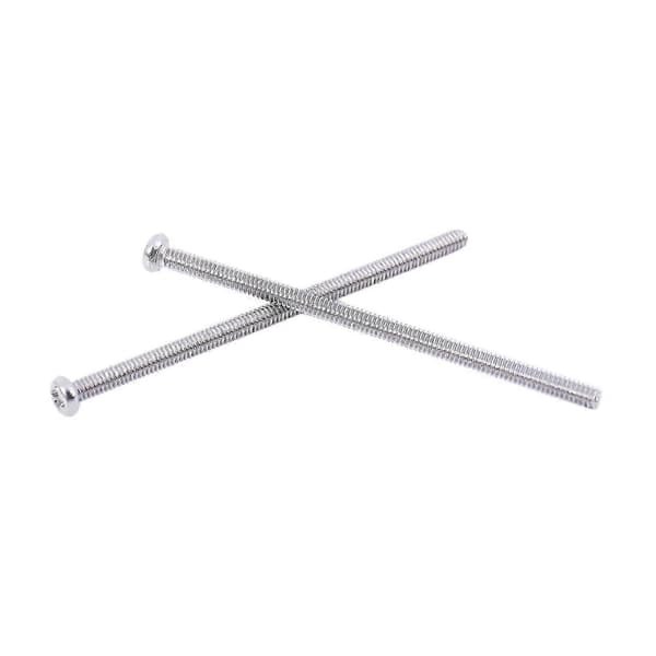 M2 x 40mm 304 Rustfritt Stål Kryssskruer Phillips Panhode Skruer 60stk de