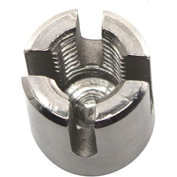 Sølv rustfritt stål kabelbånd M10 x 3 mm pakke med 6