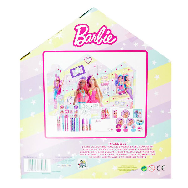 Barbie brevpapper adventskalender