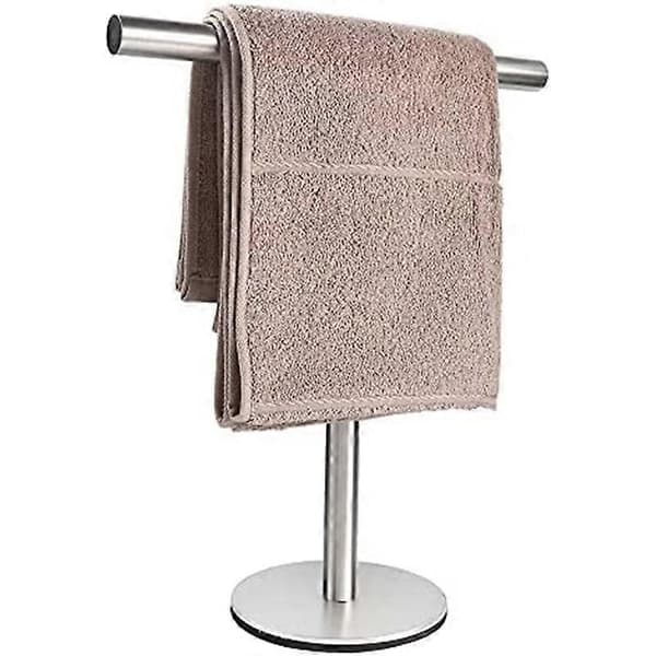 Baderom Håndkleholder Stativ, T-formet Håndkleholder Stativ