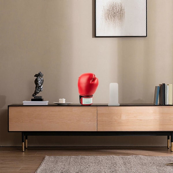 Opbevaringsholder til boksehandsker 2 stk. Akryl Vertikal Display Stand Nem Stand