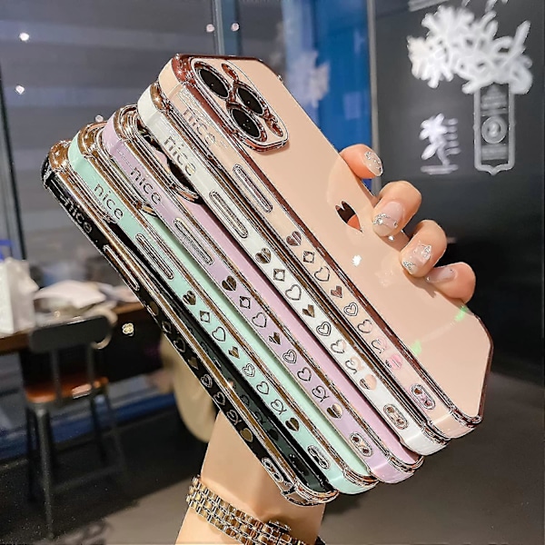 Kompatibel med iPhone 13 Pro Max Cover med Kamerabeskyttelse Sort