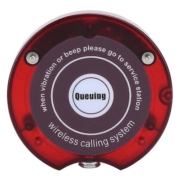 SU668 Trådløst Køsystem Pager Adapter Opladningsbase til Restaurant 110-240V EU Stik Prise UE