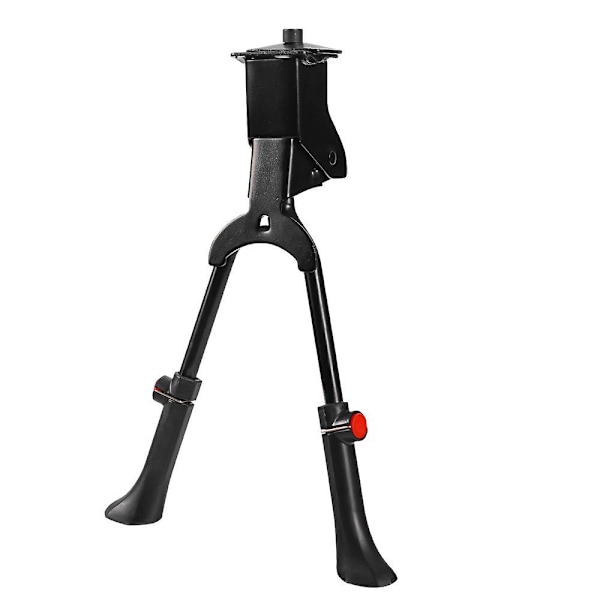 Dobbelt Krykke 26''-28'' I Aluminium - Justerbar Højde, Sort