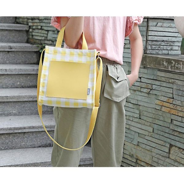 D172 Girls Simple Bag Lar Lattice Bag Portable S Bag Ins