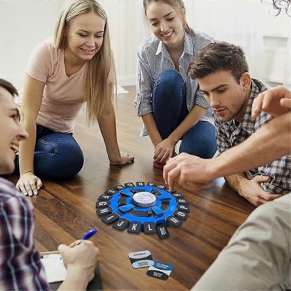Snabbfotad Ordlek för Förälder och Barn - Snabbtänkta Bokstavstryckningsspel, Engelsk Version