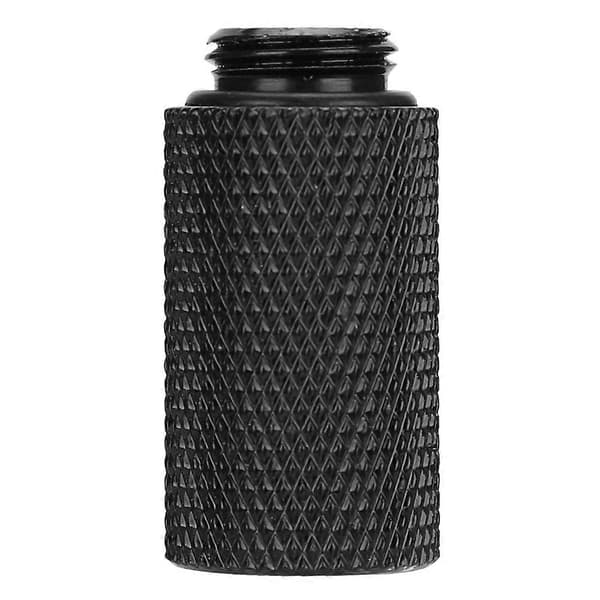 G1/4 Forlenget Sete 30mm Lengde Kromplate for Datamaskin Vannkjølingssystem Tilbehør (Svart)