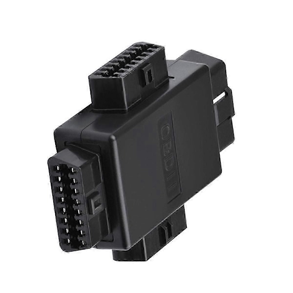 Switch OBD2 OBDII Full 16 Pin, 1 till 3 OBD Kabel Splitter Switch Converter Adapter kompatibel med Diagnostic Ext