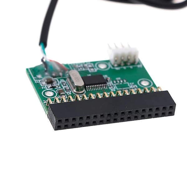 1.44mb 3.5\" Diskettstationskontakt 34 Pin 34p Till Usb-kabeladapter Pcb-kort
