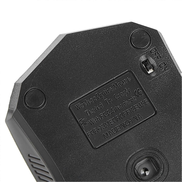 Trådlös Mus 2.4G Ergonomisk Mini Optisk Datortillbehör för Notebook Tablet PC Gul