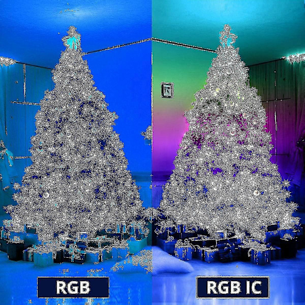 10m/20m USB Juletre LED Lyslenke med Smart Bluetooth App Fjernkontroll Hjem Dekor Eventyr Garland