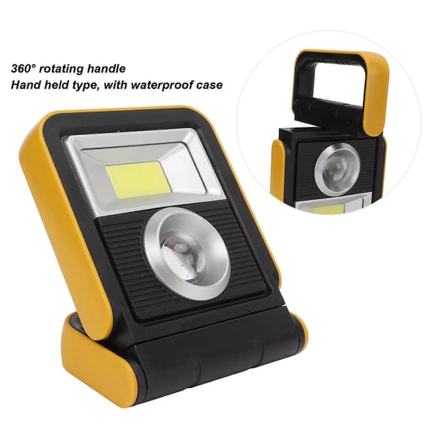 Solar Camping Lantern LED Hardt Lys Nødlys USB-Lading for Utendørs Nattfiske