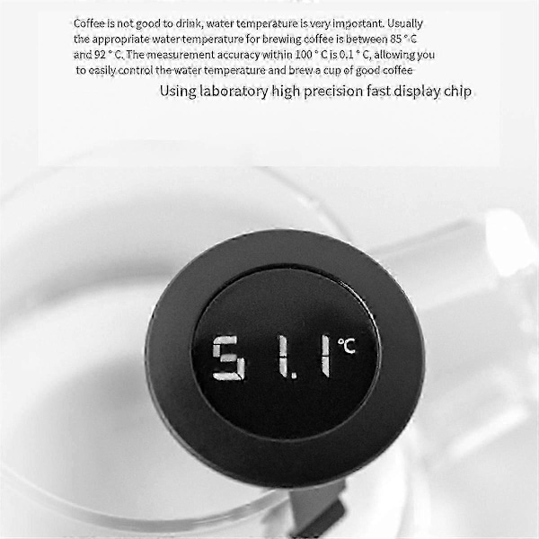 Digitalt Lille LCD Display Termometer Detektor Kaffe Termometer Kaffe Latte Art Maker Værktøj Bærbart Termometer