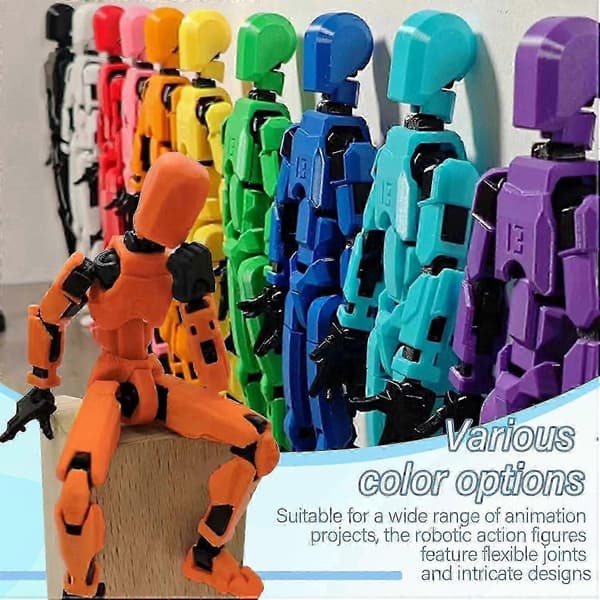 T13 Multi-leddet Actionfigurer, Titan 13 Actionfigur