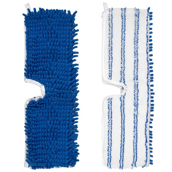 3-pack för O-Cedar mikrofibermoppdynor, våt- och torr-mopp ersättningar, ångmopphuvudtillbehör